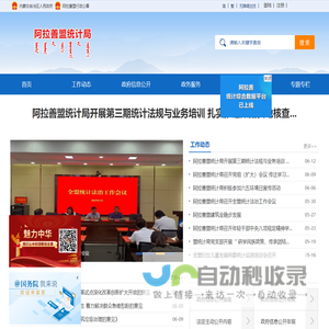 阿拉善盟统计局网站